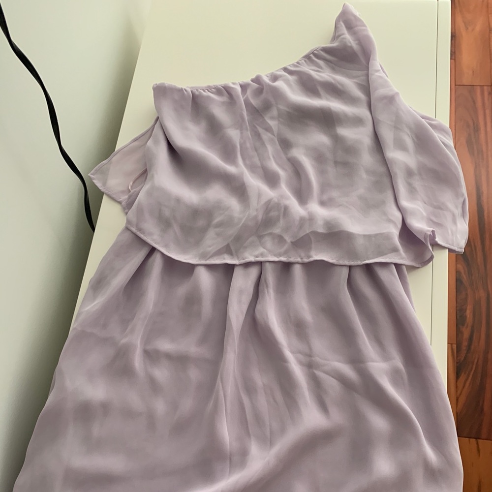 Short one strap dress